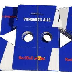 Redull bærehanke til 6 krus | Pakke á 20 stk.