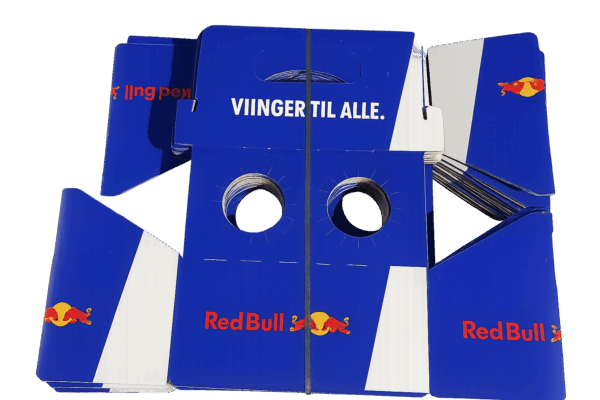 Redull bærehanke til 6 krus | Pakke á 20 stk.